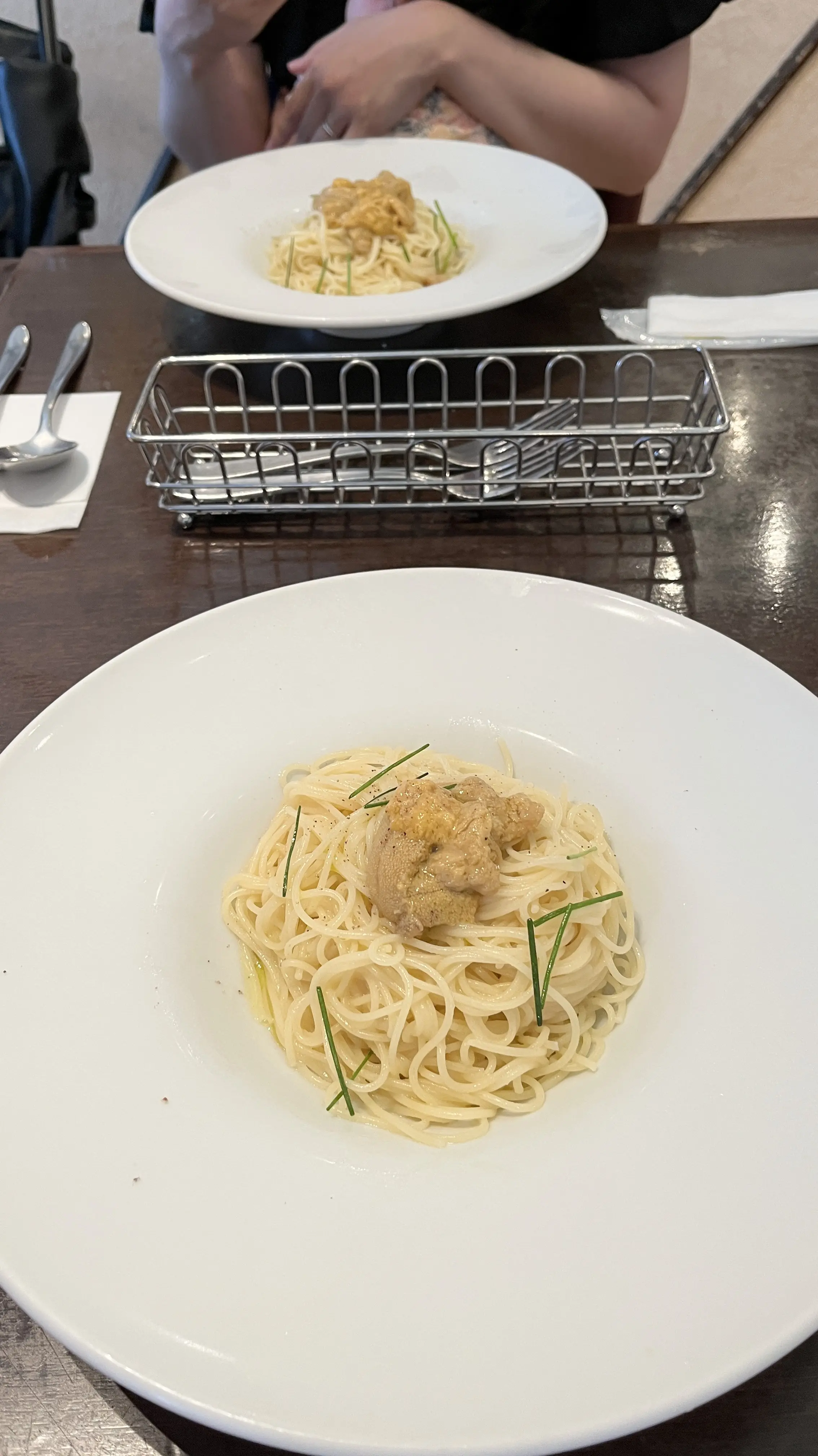 ママになった友人と夏限定ウニパスタの満喫ランチ_1_4