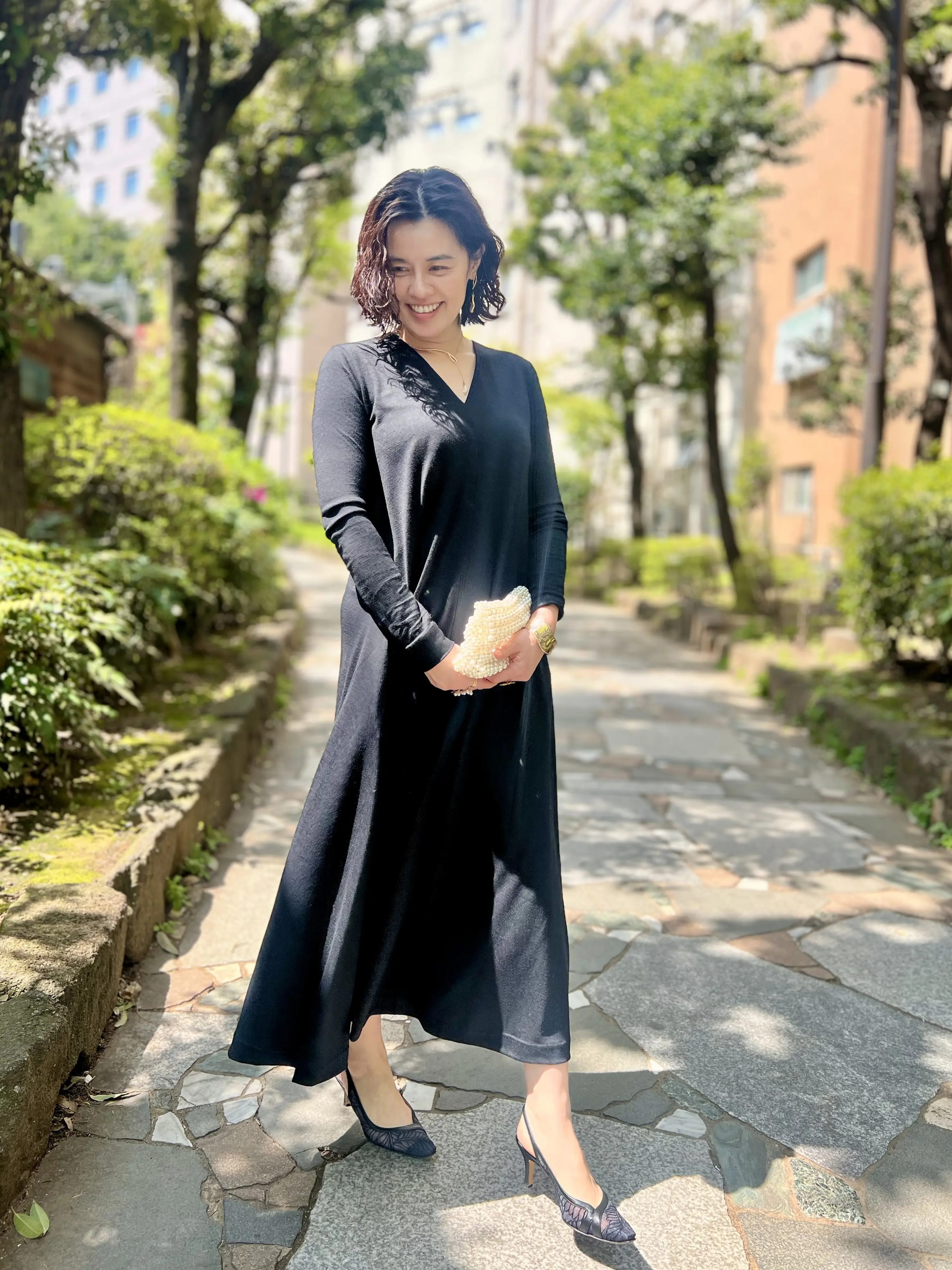 水口宜子　エクラ華組水口宜子　華組水口宜子さん　カレンソロジーワンピース