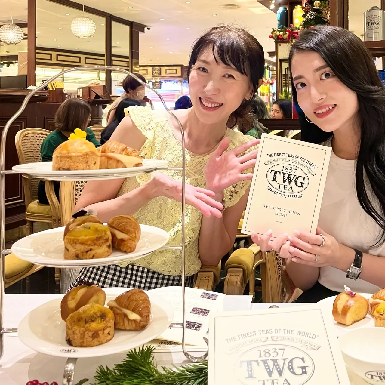 TWGティーとリースのクリスマス ワークショップ | チームJマダム