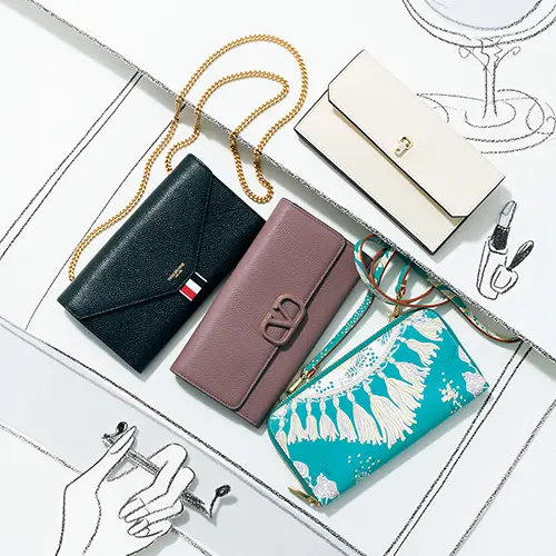 高級ハイブランドにも使用されてる本革『エリム』　エトゥープ　可愛い長財布 高級ハイブランドにも使用されてる本革『エリム』 エトゥープ 可愛い長