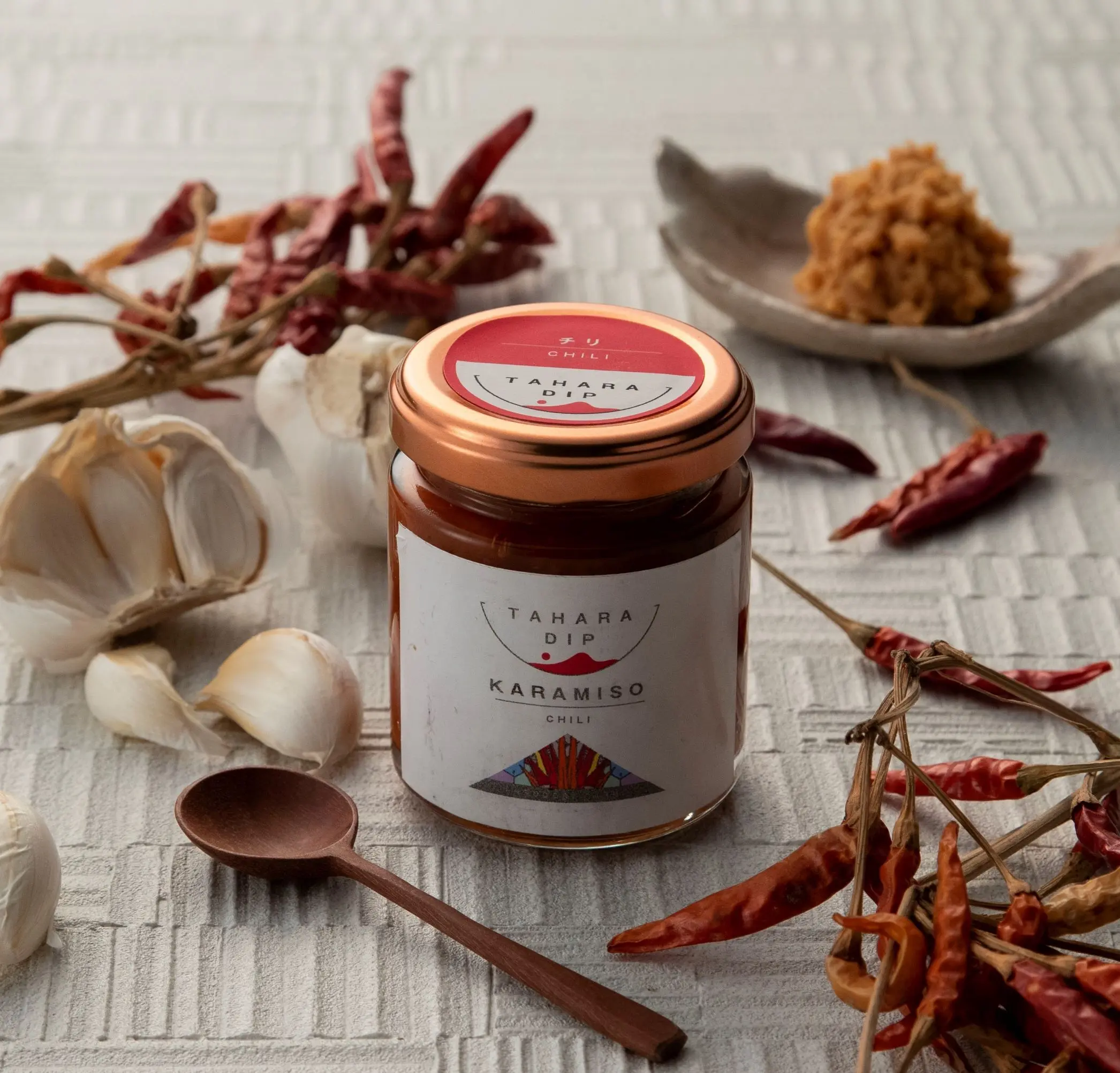 名古屋駅　おみやげ　TAHARA DIP KARAMISO -NAGOYA COCHIN- 名古屋コーチン辛鶏肉みそ