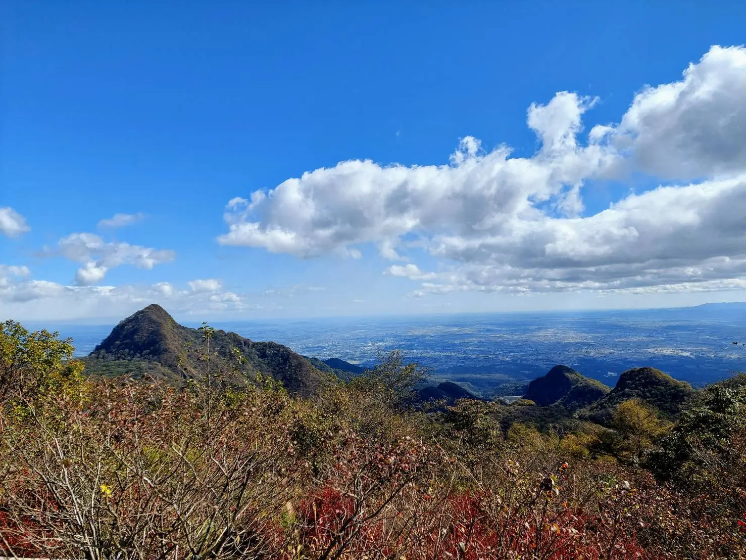 群馬県 榛名山からの眺望