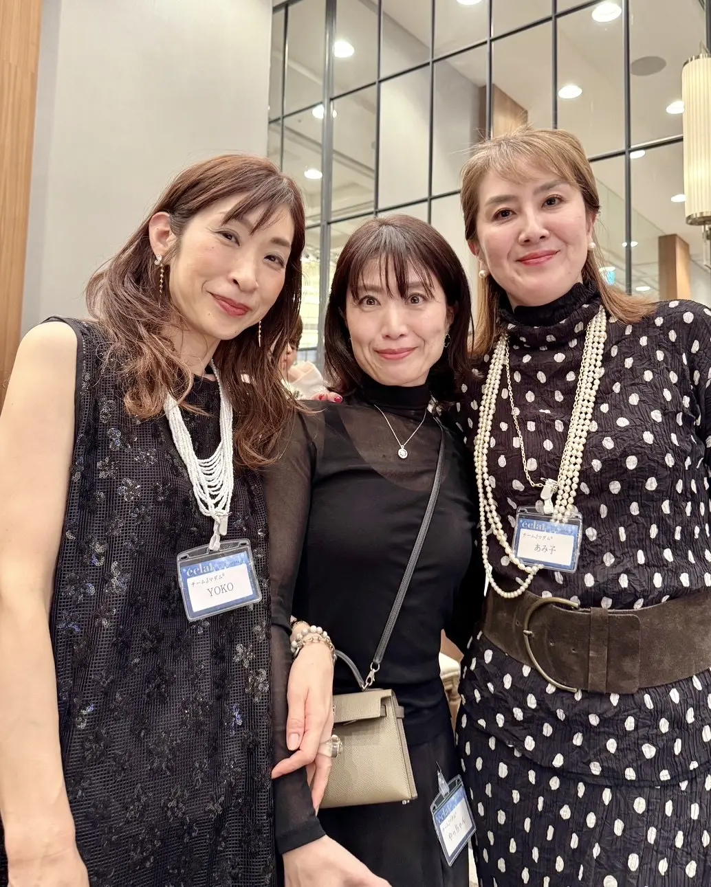 スパンコールのブラックコーデで【ソワレ・ドゥ・エクラ】へ♪_1_13-1