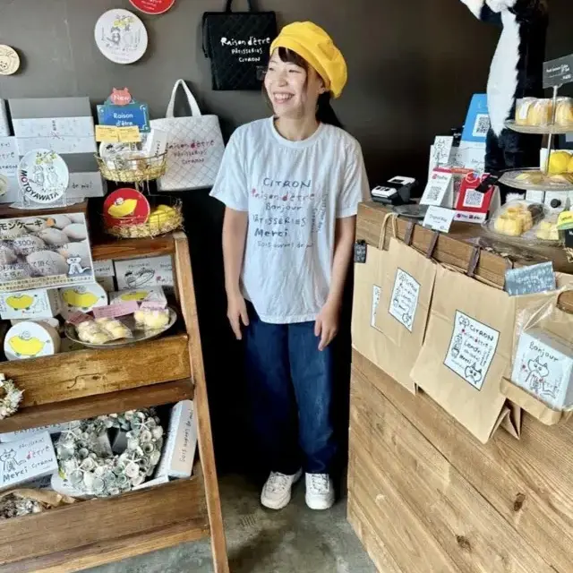 レモンケーキ専門店レゾンデートル本八幡店のオーナー石井恵さん