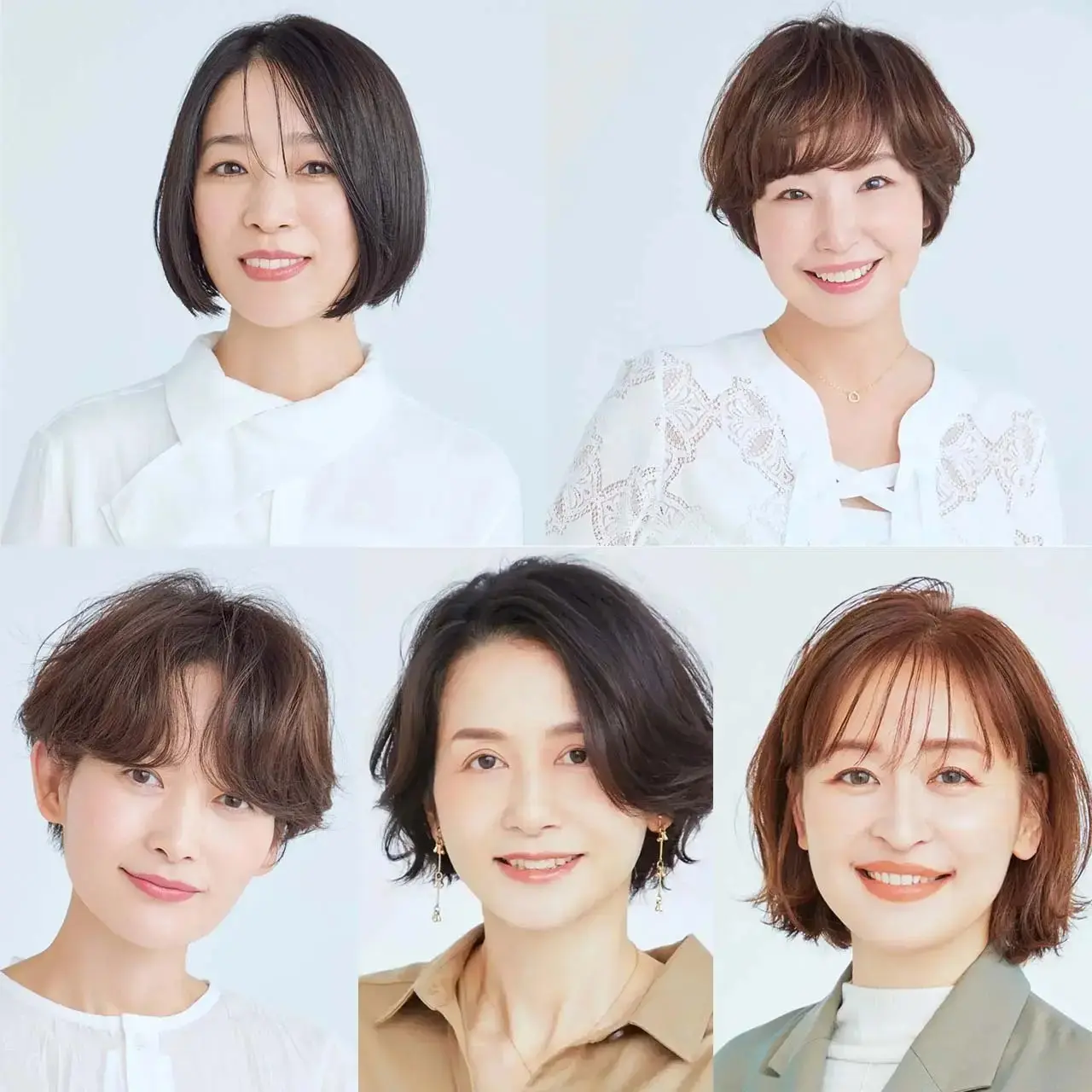 【40代・50代に人気のヘアスタイル・髪型カタログ】髪型次第でおばさんぽくならない！手入れが楽なショート・ボブ・ミディアム・ロング別ヘアスタイル