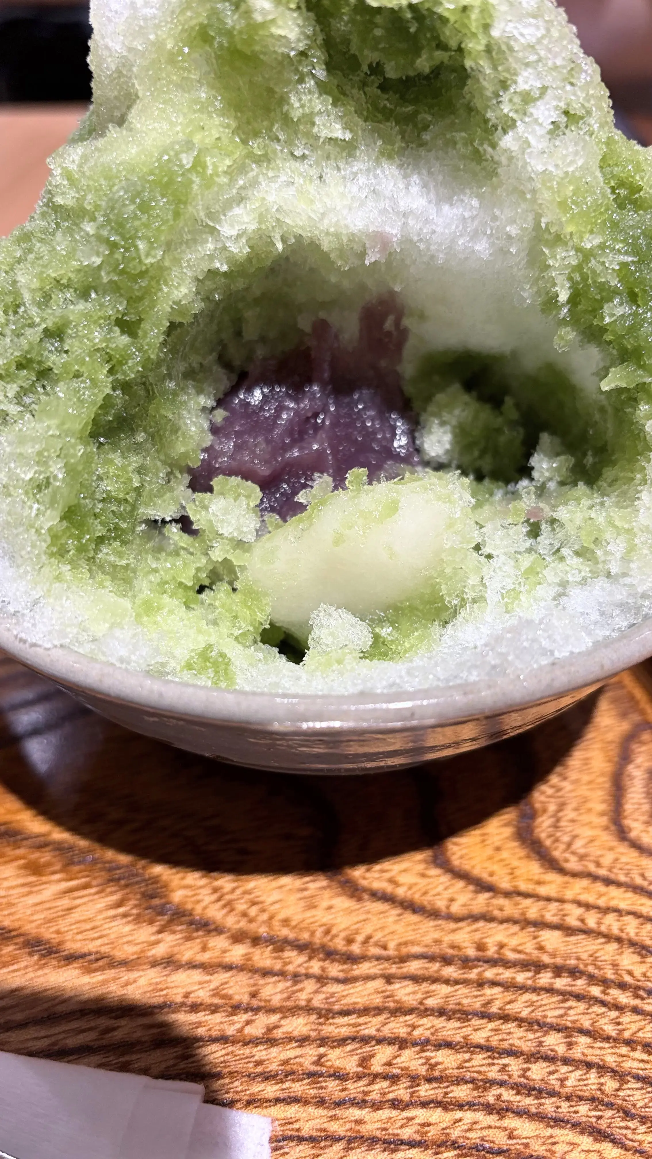 赤福氷　お餅入り　餡入り　抹茶　抹茶蜜　期間限定　夏季限定　伊勢神宮