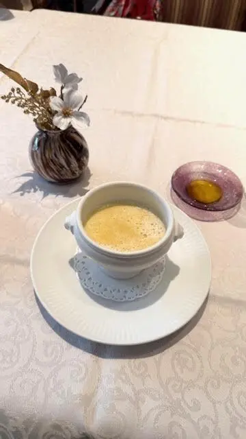 さつまいものスープ　～カプチーノ仕立て〜