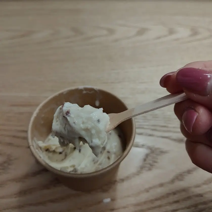 ラムレーズンアイス