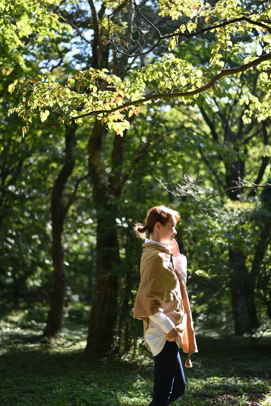 ニットポンチョで紅葉前の箱根へ_1_1