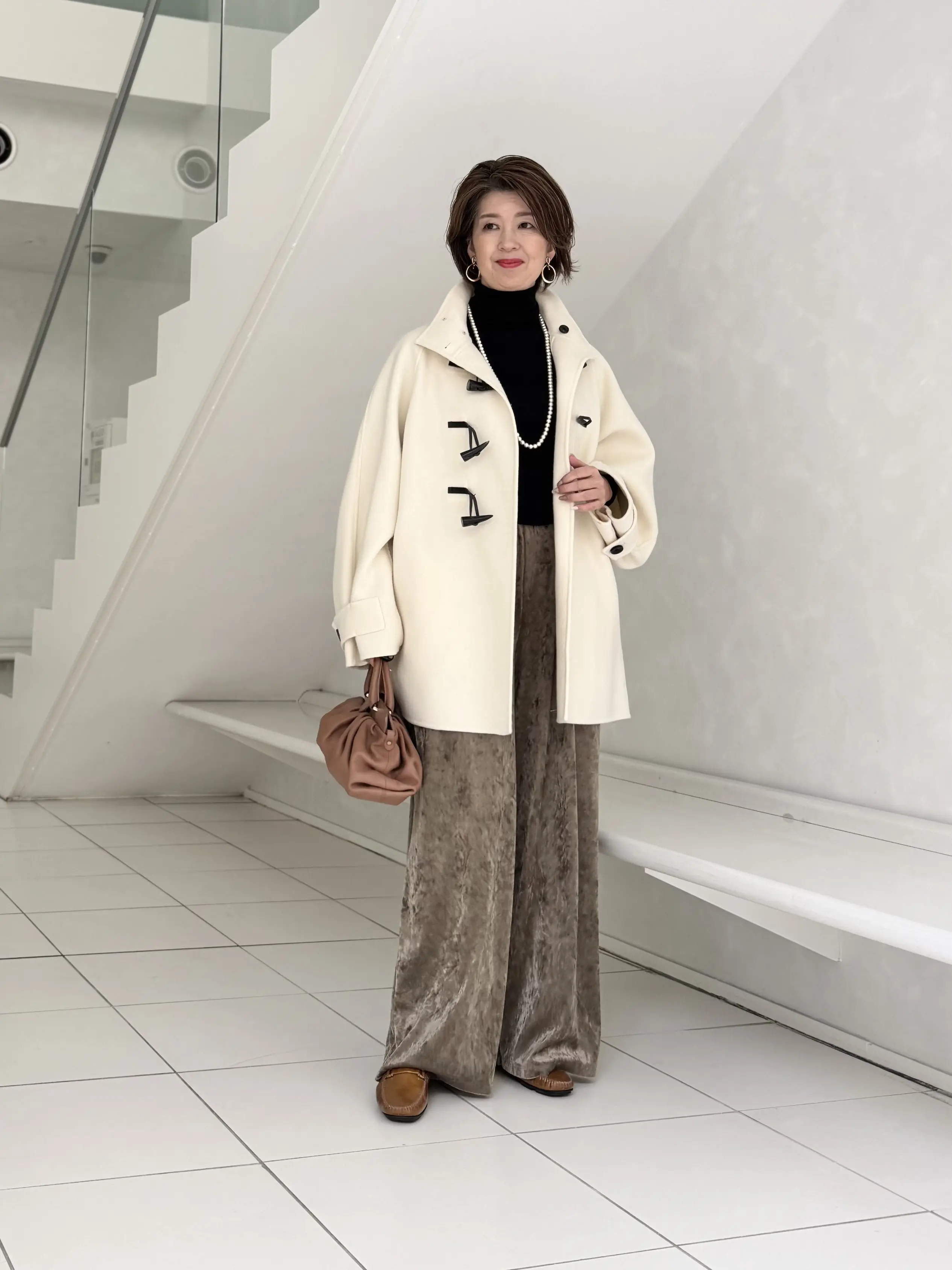 “ラクなのに上品”を叶えるベロアパンツ着回し5選_1_7