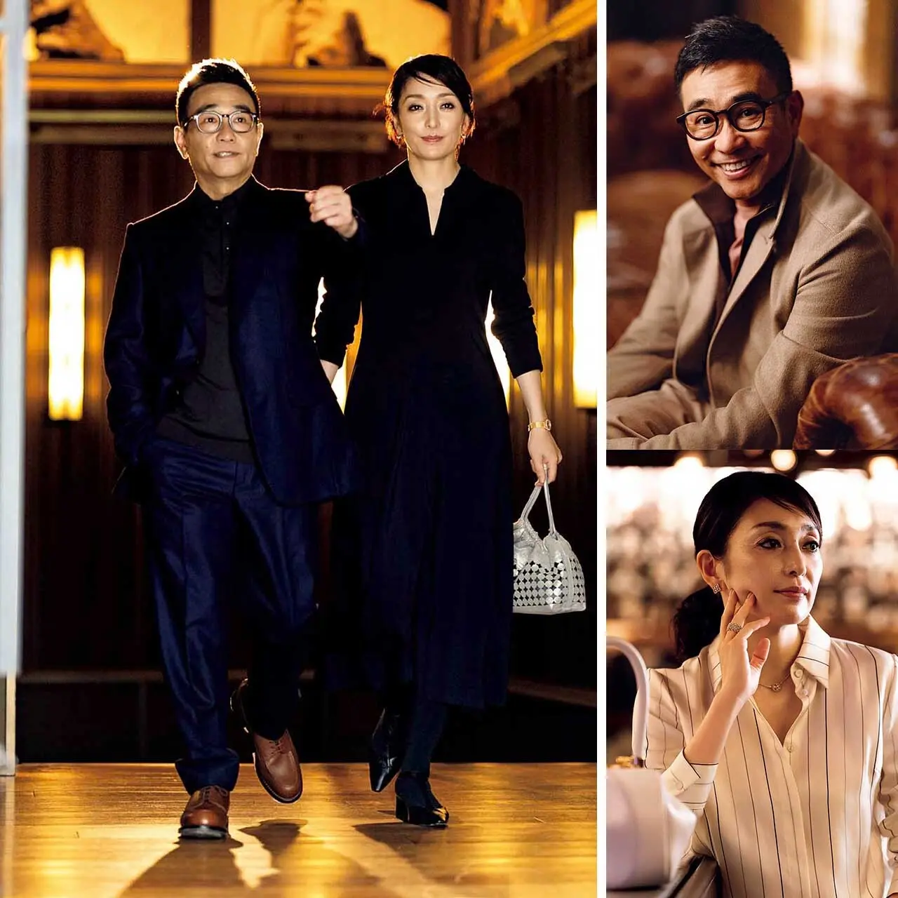 【八嶋智人・宮下今日子夫妻のデートスタイル】夫婦デートは、さりげなく美しいシルエットで