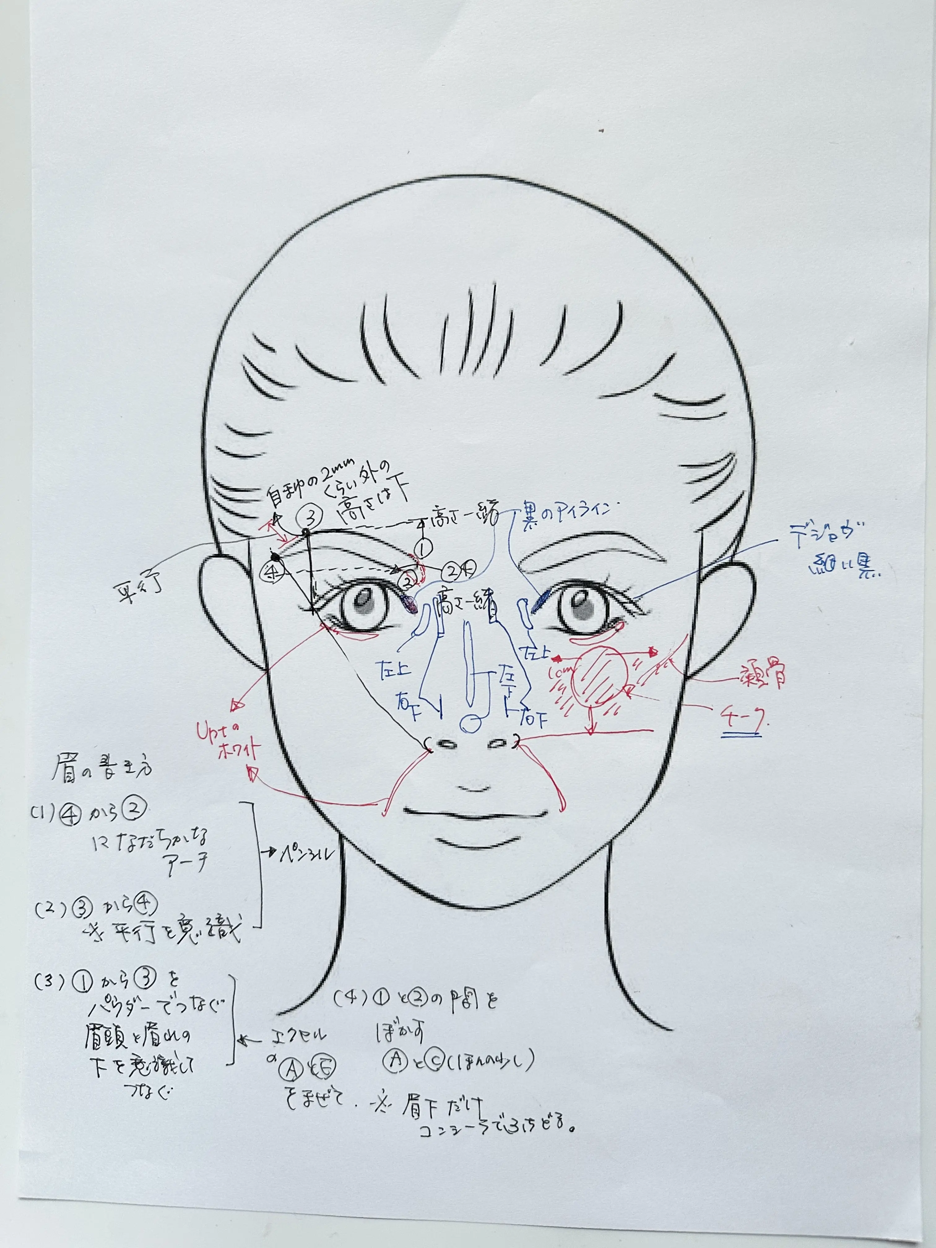 完全にオーダーメイドのメイクレッスン。