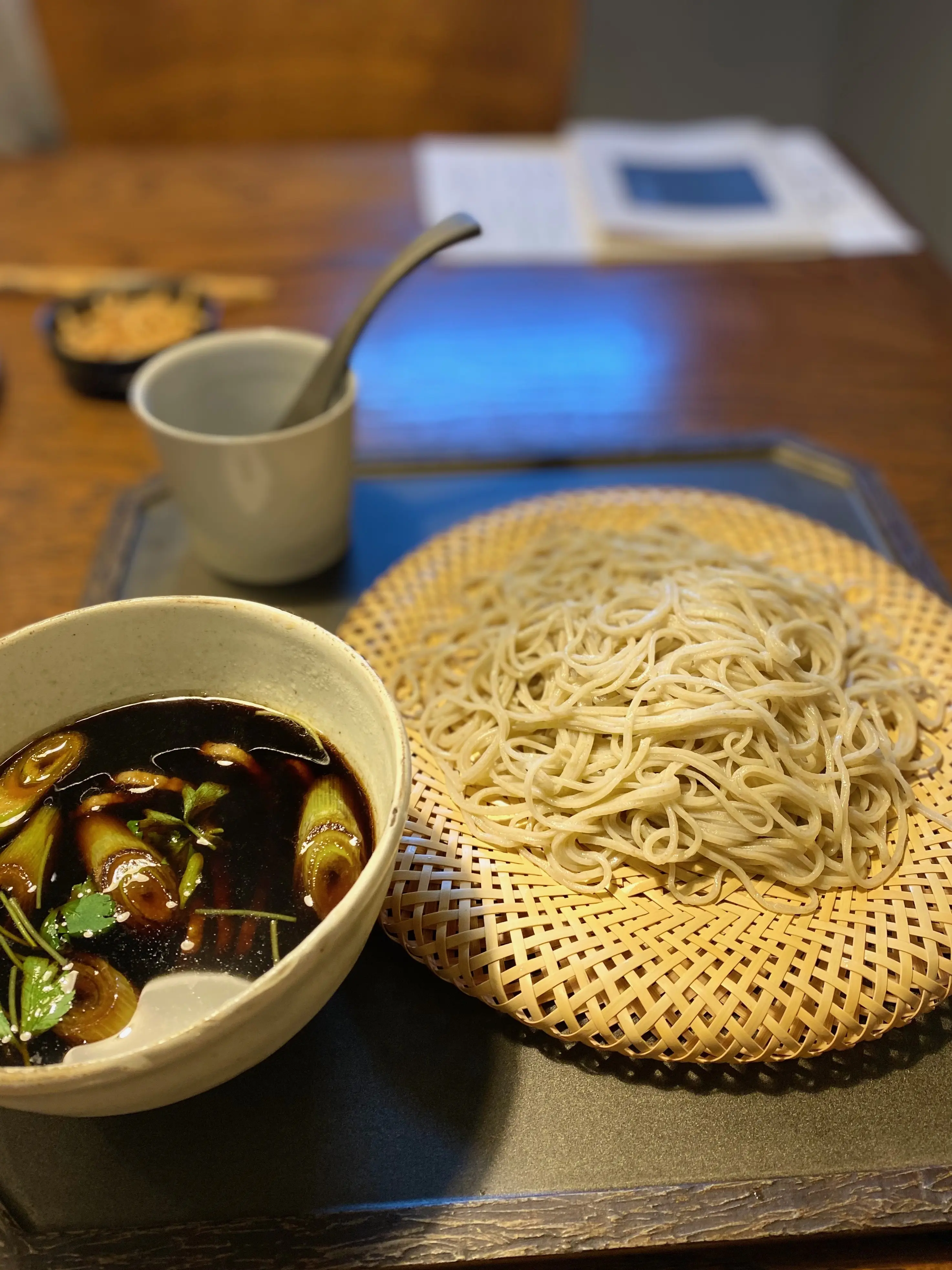 鎌倉「かわ名」の鴨せいろ