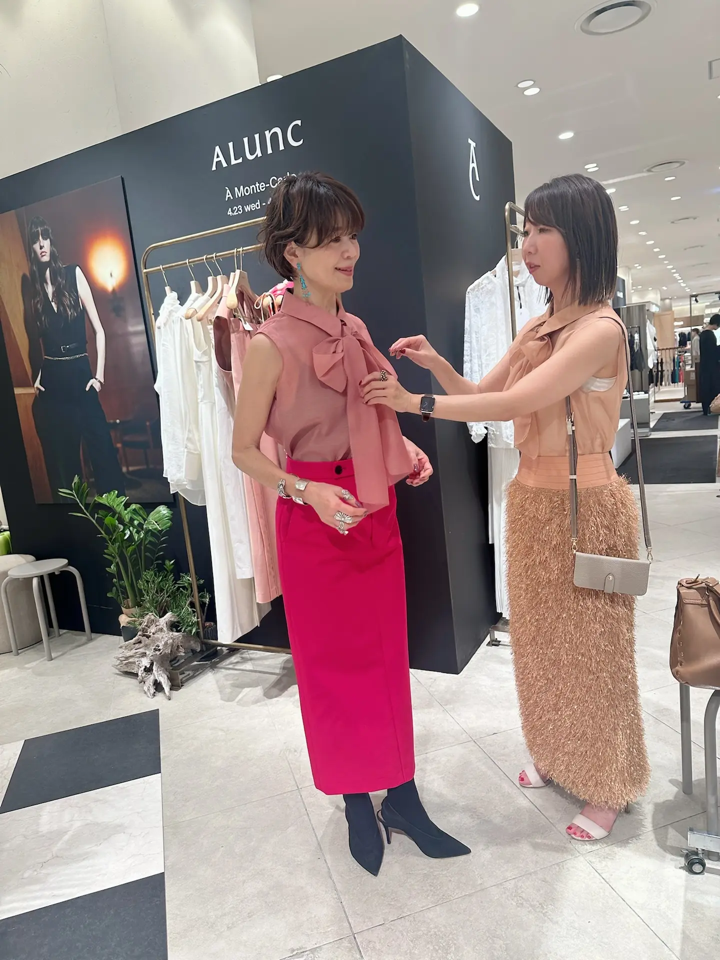 Alunc 阪急うめだ本店 POP UPイベントへ。_1_3