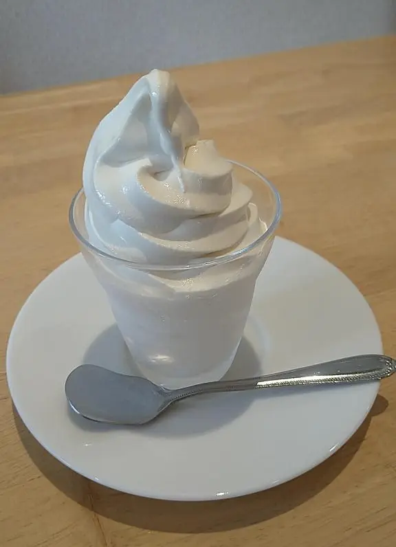 雪の茅舎ソフトクリーム