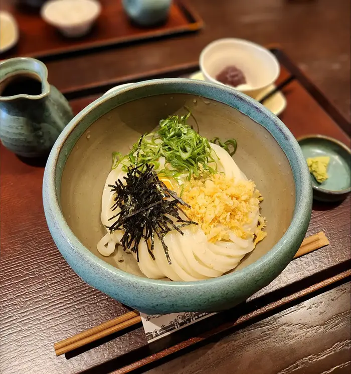 つるつるでこしのある｢ふるいち｣のおろしぶっかけうどん