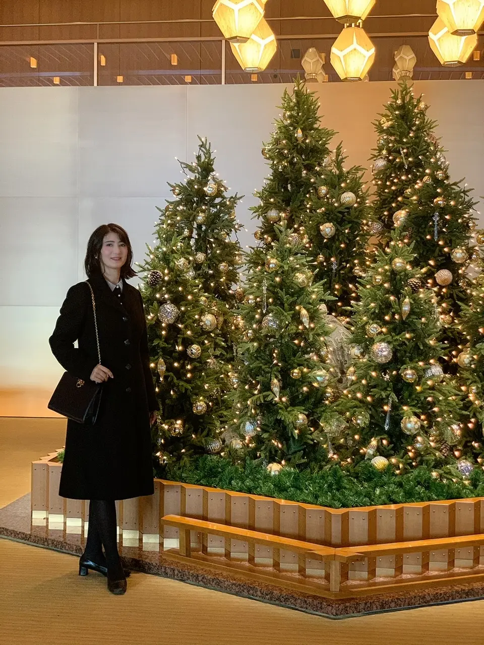 クリスマスコンサート動画 と、上質なコートでホテルオークラへ。_1_1