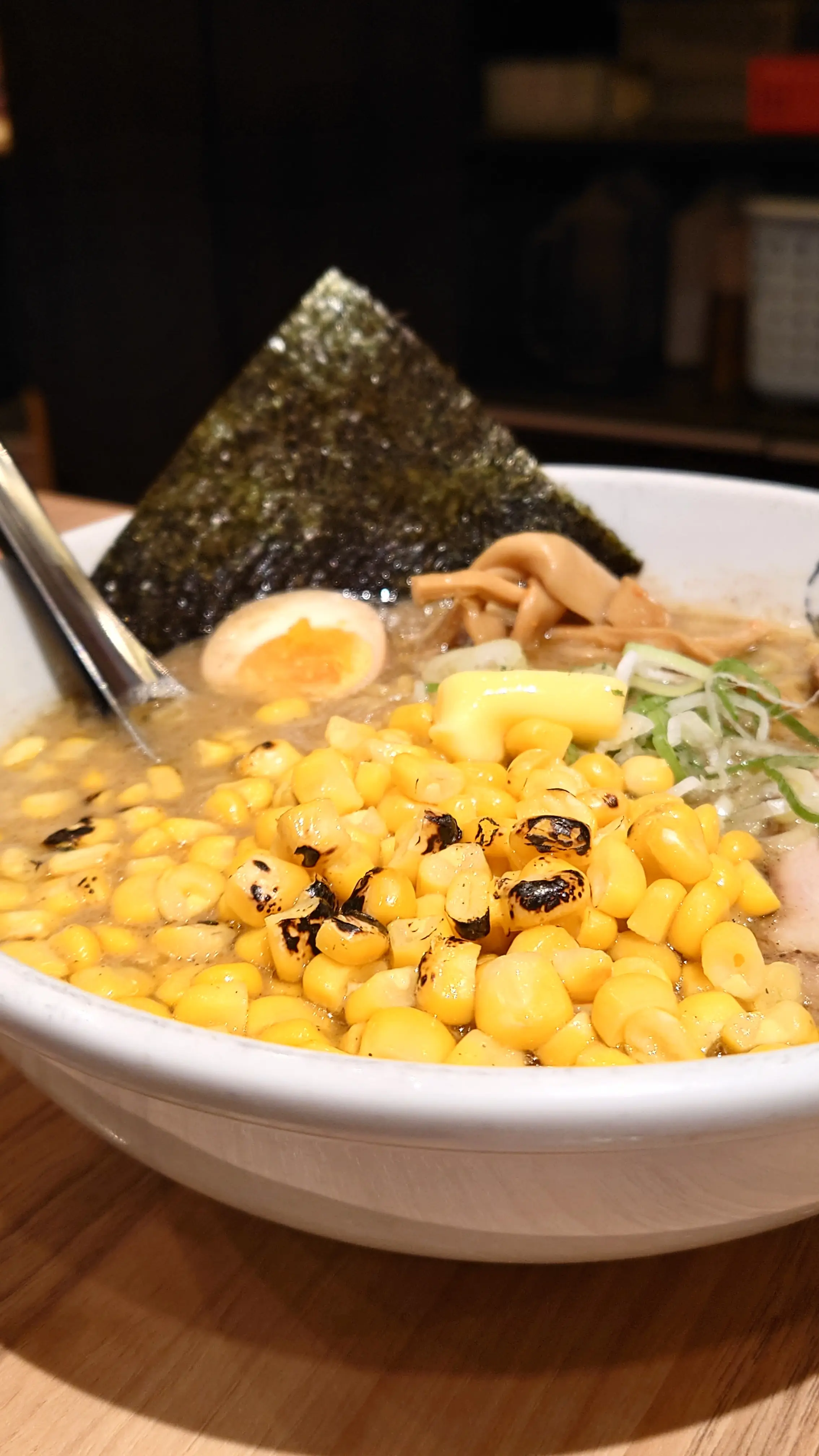 焼きとうきびラーメン