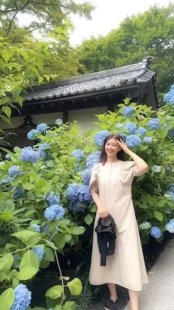明月院にて