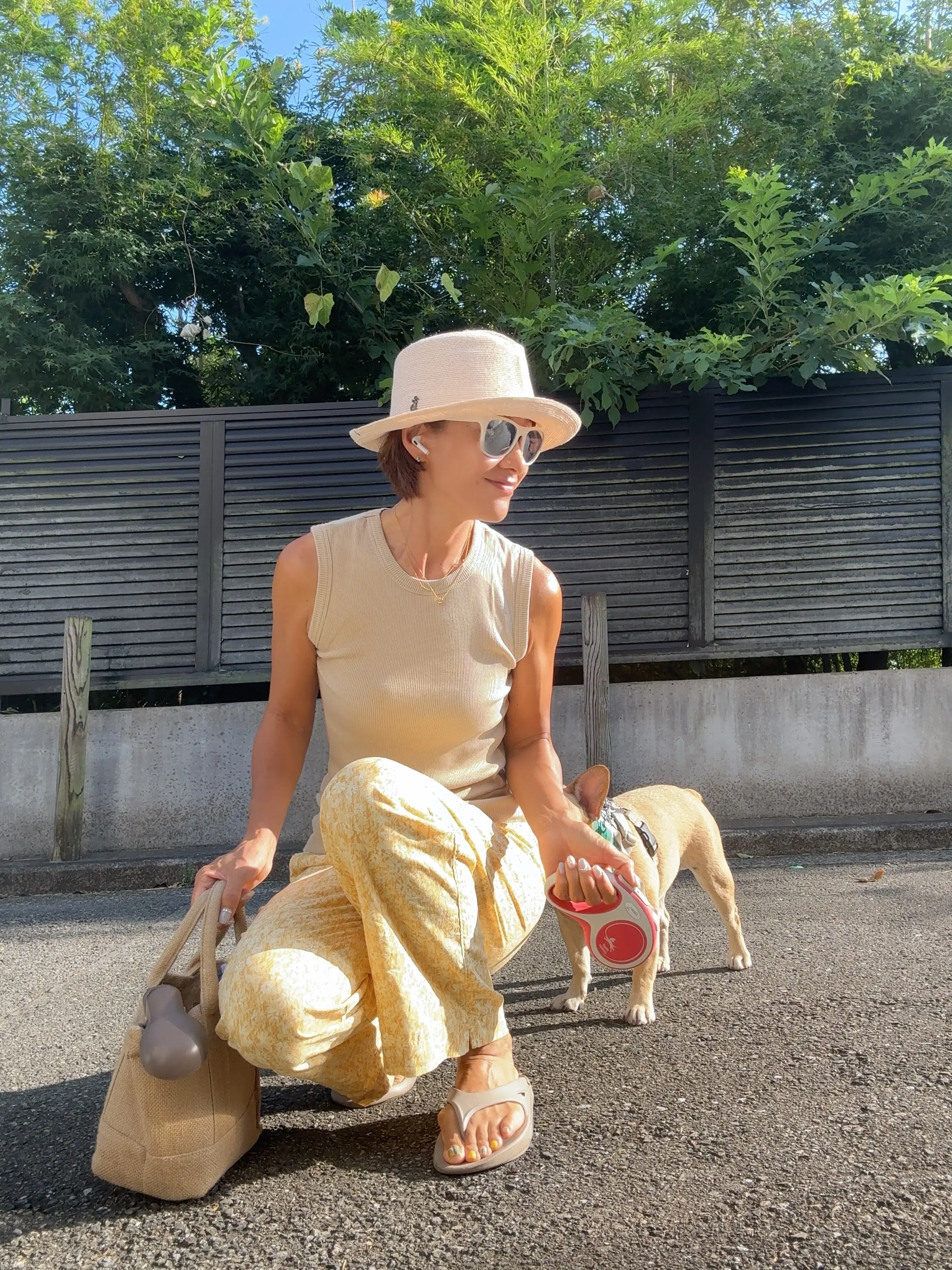 【ユニクロワンピ】でお散歩へ！愛犬と楽しむ楽ちんおしゃれコーデ！_1_4