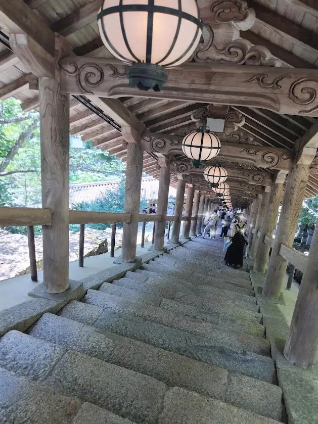 西国八番霊場　総本山 長谷寺　登廊