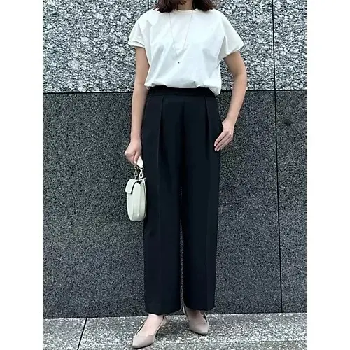 【50代 Tシャツ】気温28度、50代に似合うTシャツ10コーデ_1_8