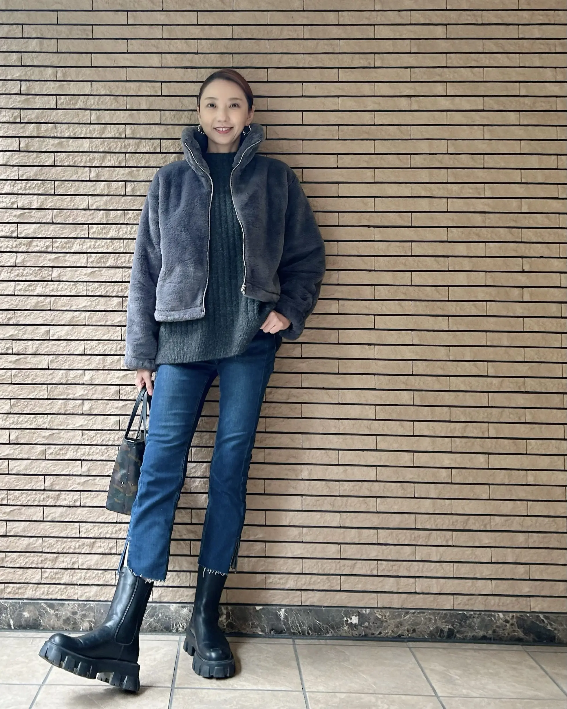 GUあったかブルゾン✨デイリーコーデに大活躍‼️_1_10