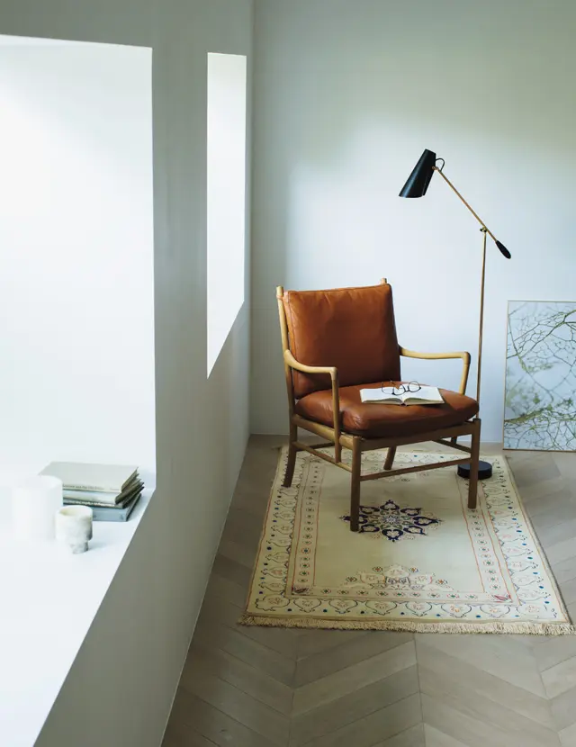 お気に入りの絨毯と椅子でつくるとびきり心地のいいマイスペース