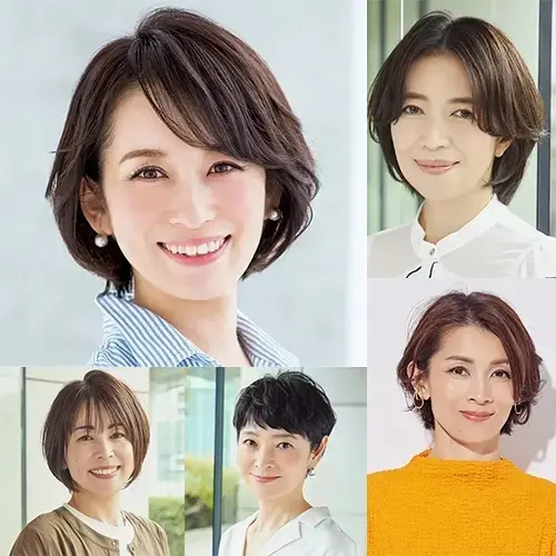 【50代に人気のヘアスタイル・髪型カタログ】おばさんぽくならずに若見えを手にいれる！ショート・ボブ・ミディアム・ロング別