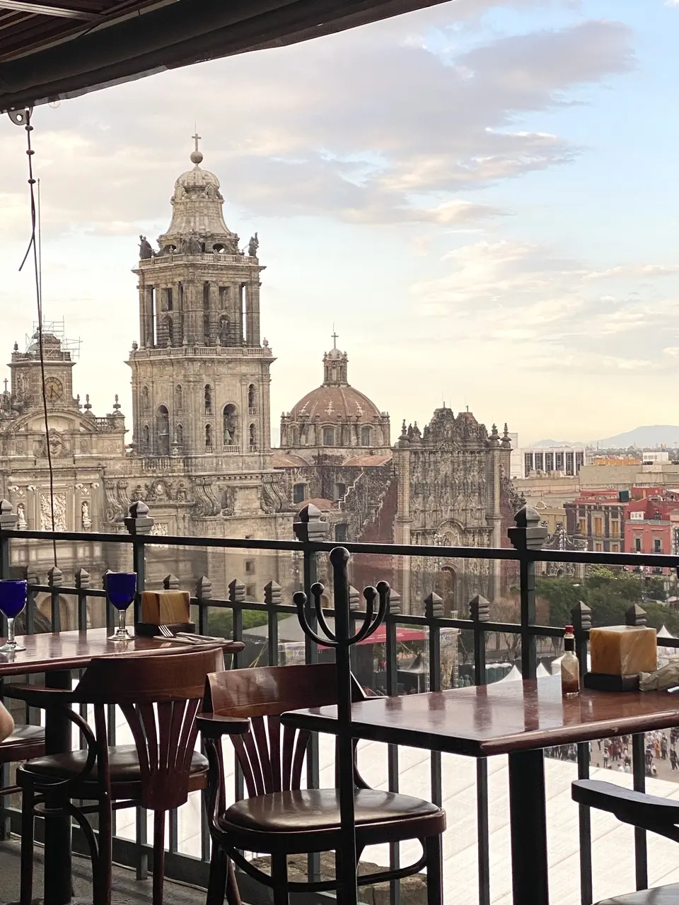 Gran Hotel Ciudad de Mexico terraza 