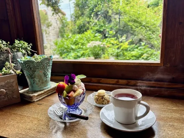 お庭も素敵なおしゃれカフェで至福の時間♪_1_10