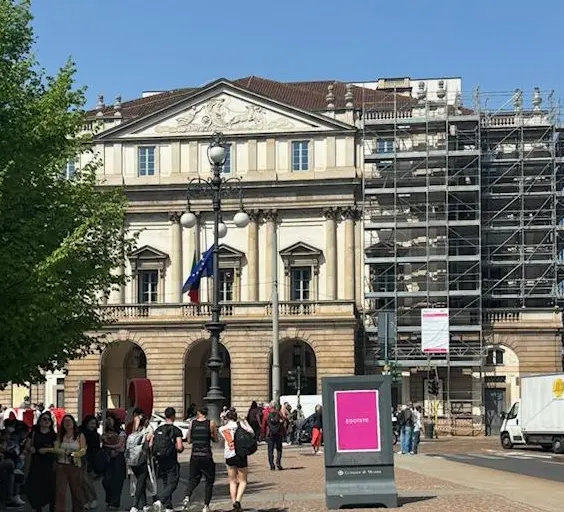 イタリア　海外旅行　スカラ座　演奏旅行　ミラノ　