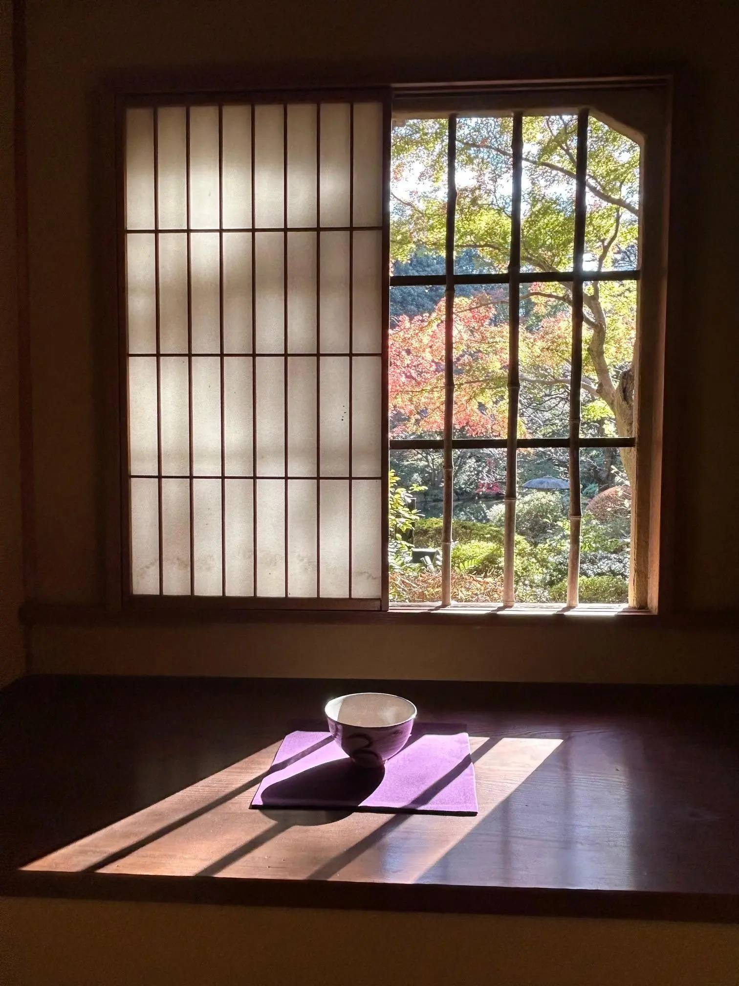 東京都庭園美術館の茶室「光華」