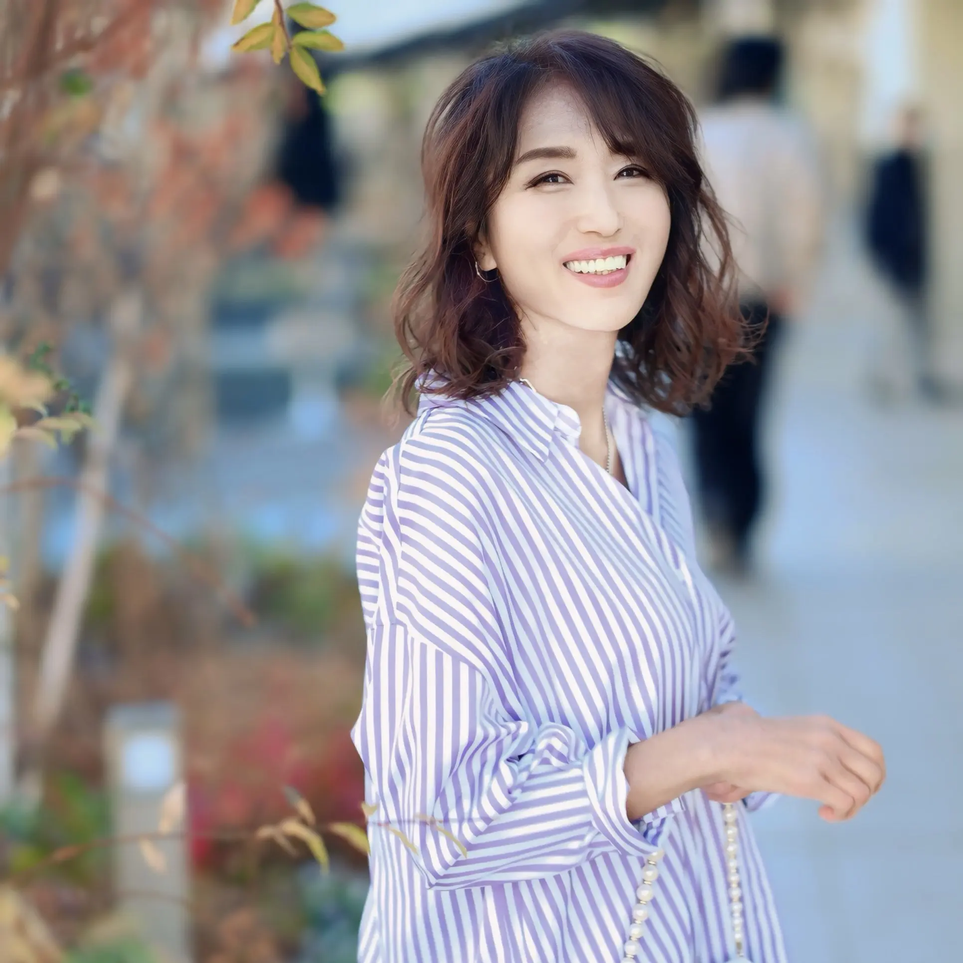 H&amp;MデニムベストとUNIQLOジーンズでお出かけデニムスタイル _1_14
