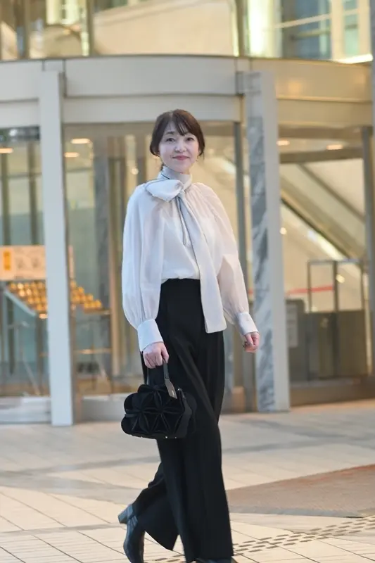 ソワレ・ドゥ・エクラに参加した時と同じコーデ（足元のみブーツに変更）