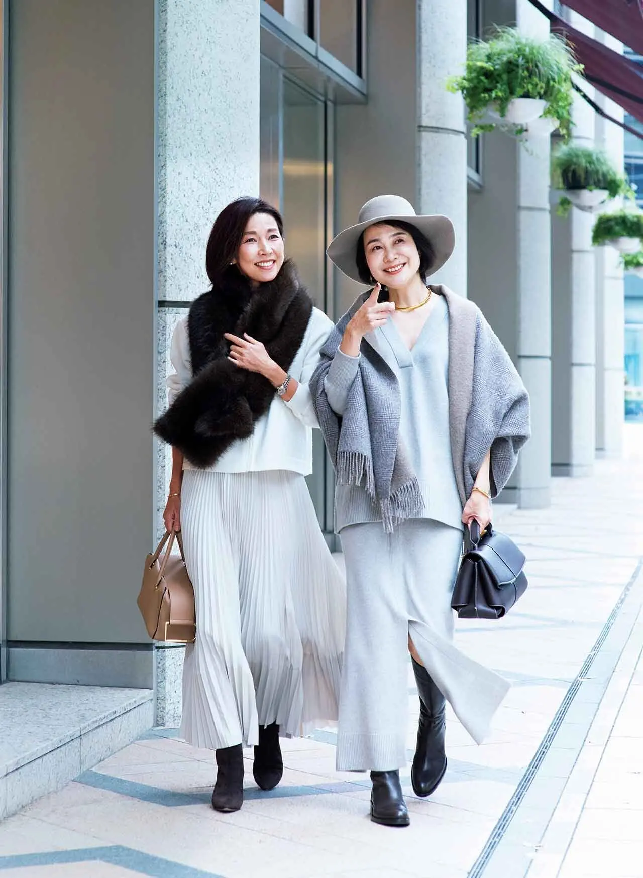 佐藤綾子さん （エクラ 華組・主婦）　高田季世子さん （エクラ 華組・保育士）