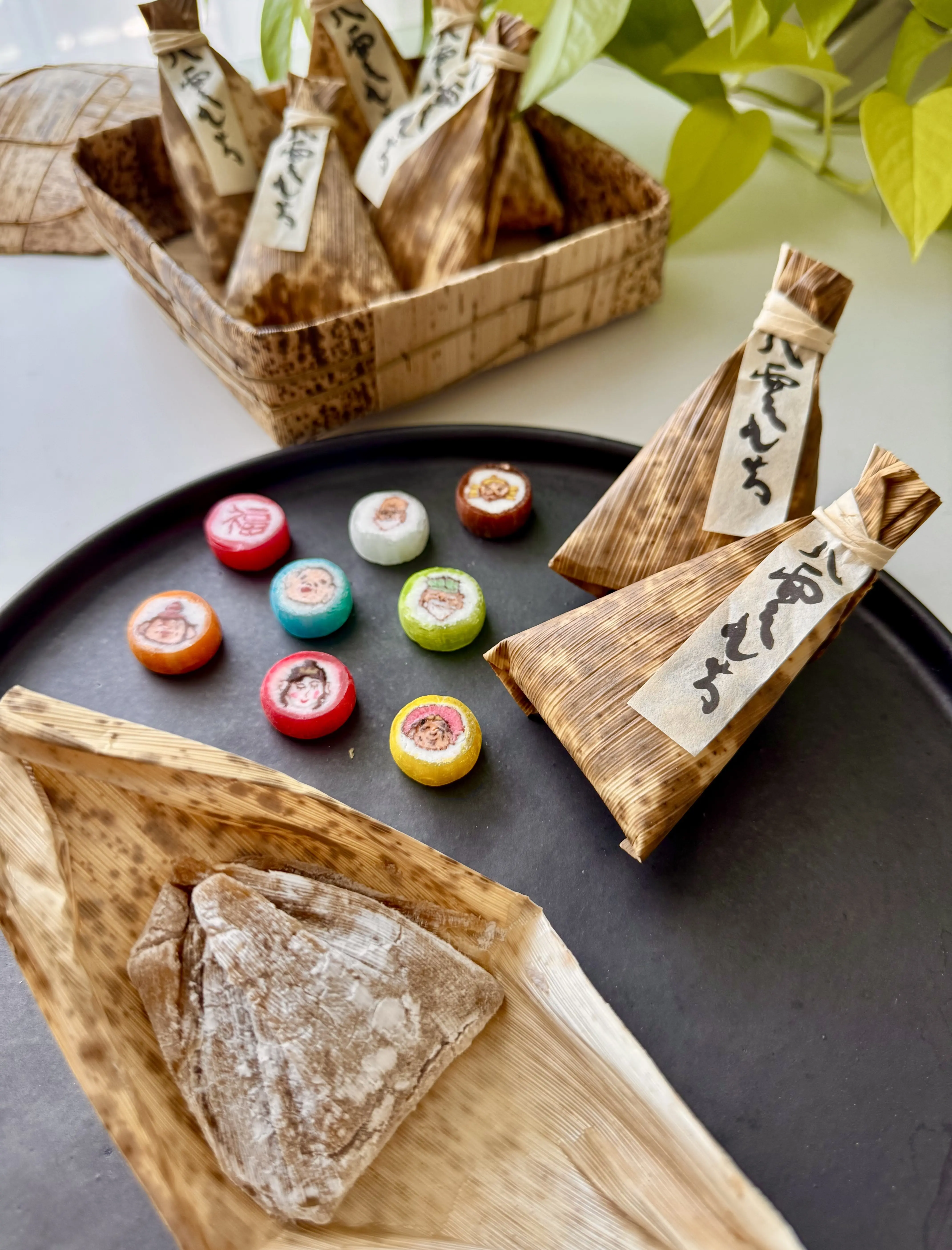 八雲もちと七福飴