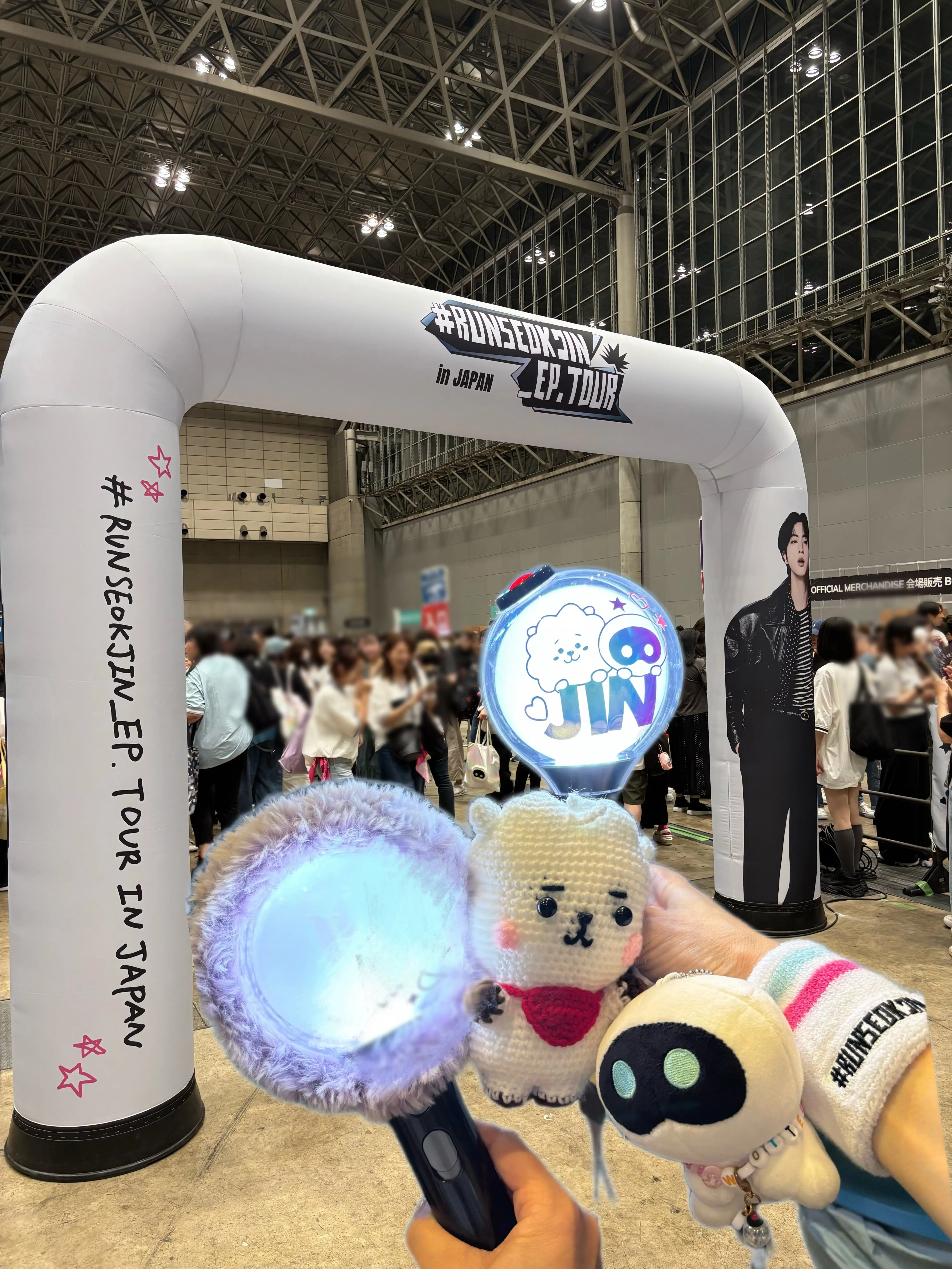 【BTS 】JINくんのソロコンサート @幕張 に行ってきました！_1_5-1