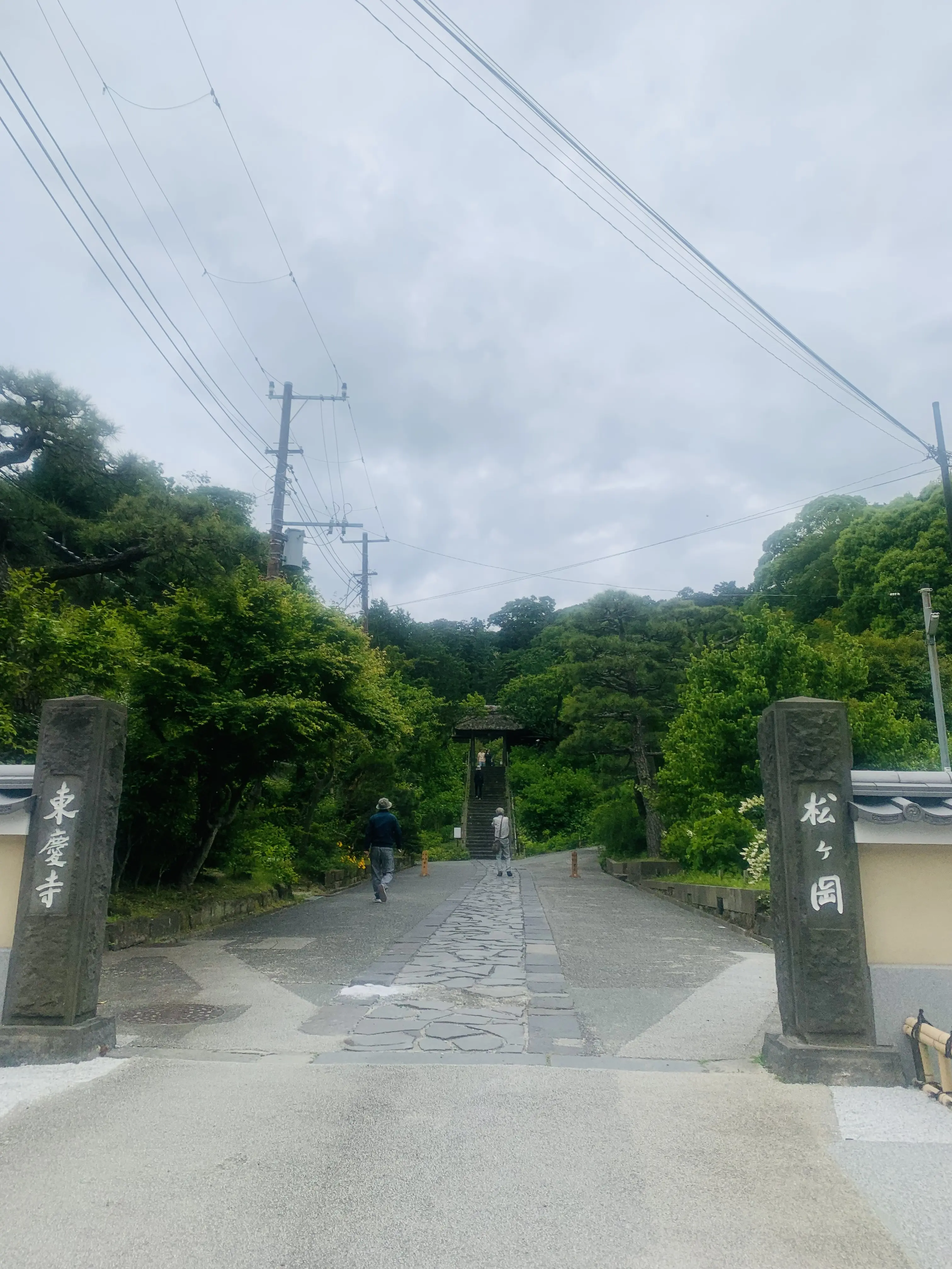 東慶寺の入口