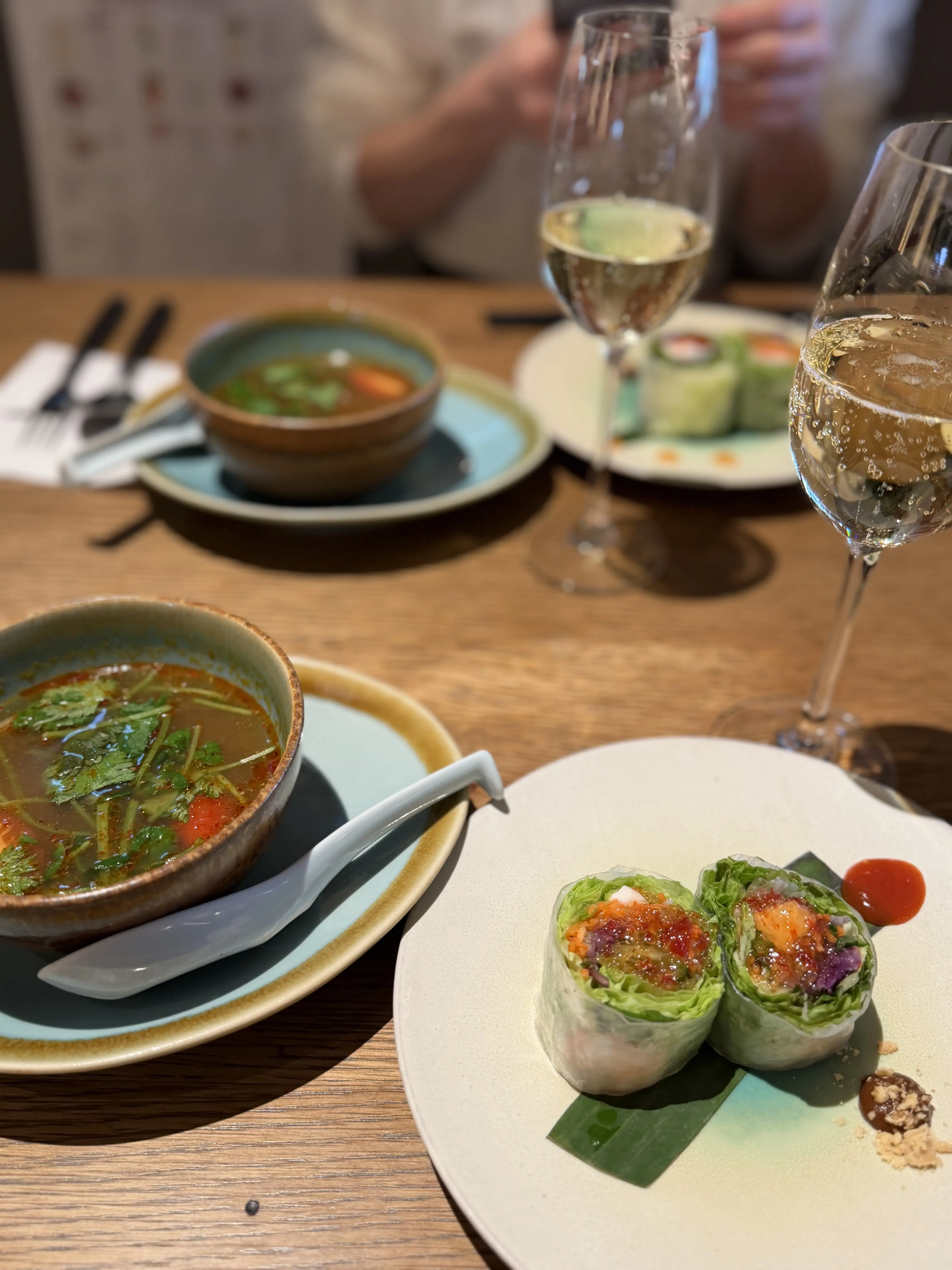 今年初のお出かけは、ピンクコーデでエスニック新年会_1_2-1