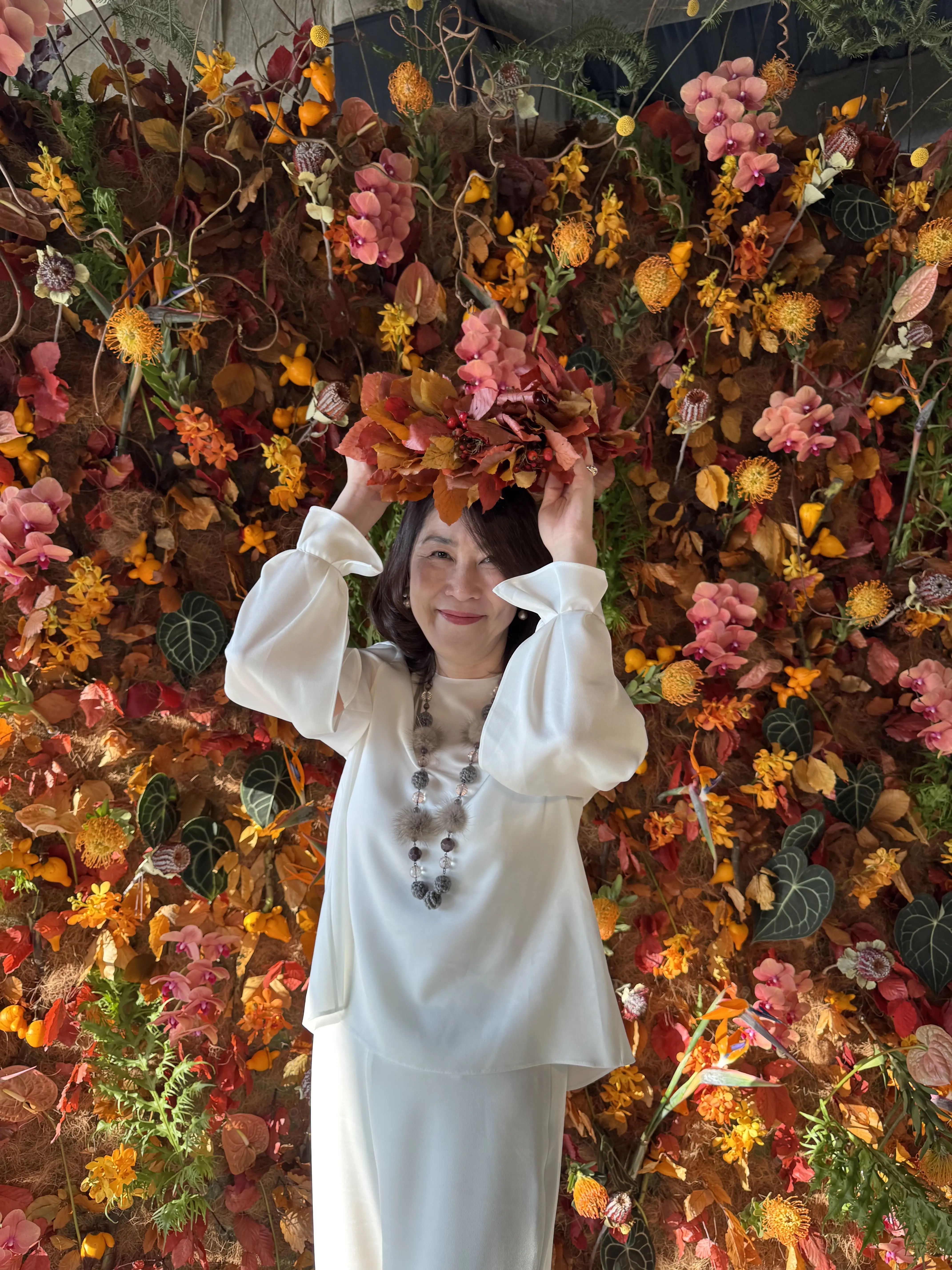 KUMIAWASE – 25年の軌跡を、25のフラワーアートと組み合わせで紡ぐ5日間 –