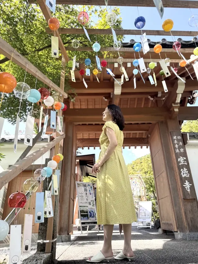 床もみじで有名な宝徳寺へ♪秋を待つ心地良い音色は心が澄むひとときでした_1_1