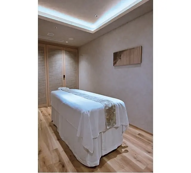 北海道・洞爺「BOUROU LAKE TOYA」　50代　ひとり旅　おすすめ　宿　スパ　トリートメントルームの写真