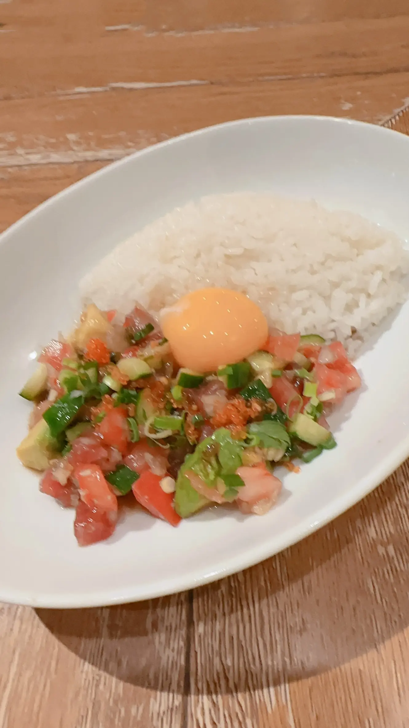 Eggs'n Things 横浜みなとみらい店のアヒポキ