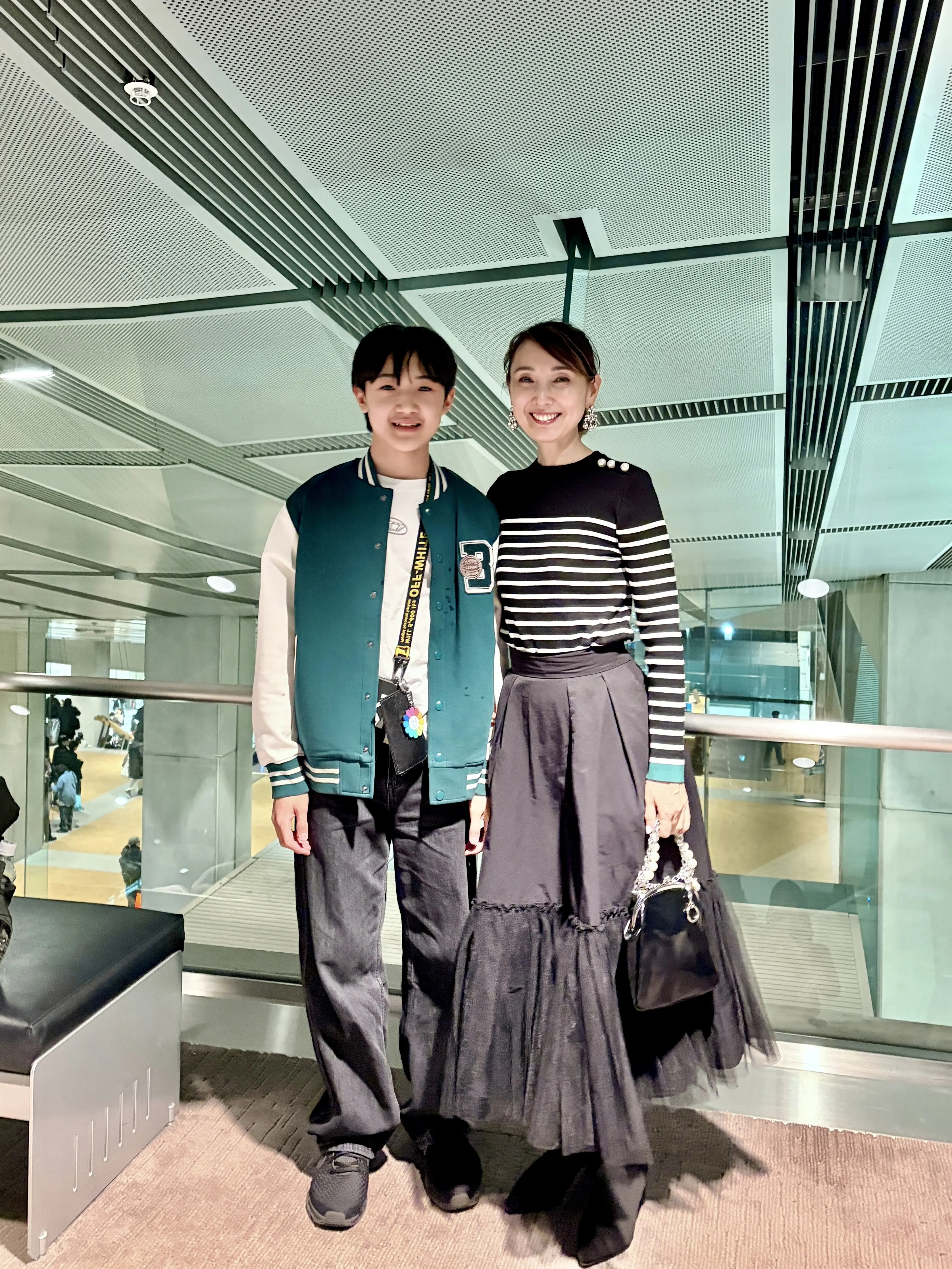 息子とリンクコーデでライブ参戦　Ayumu Imazu Unbounded_1_2