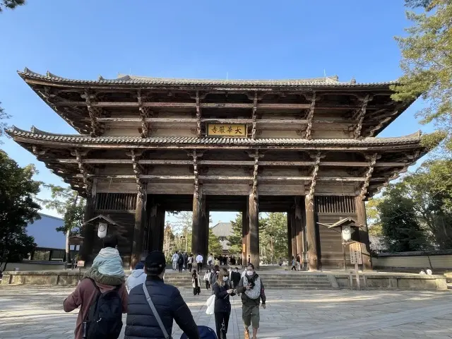 息子と奈良・京都旅行Part１_1_7-2