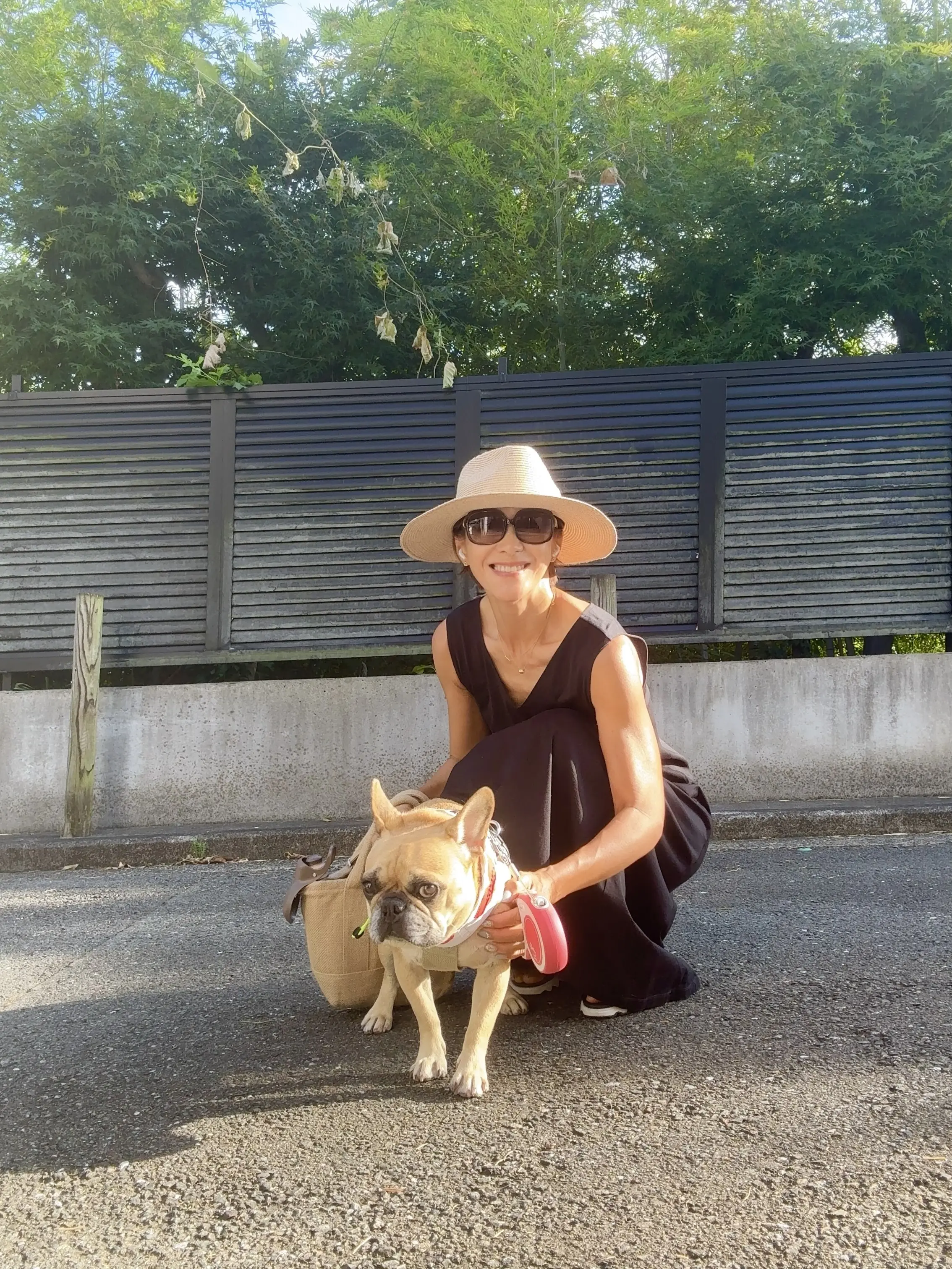 【ユニクロワンピ】でお散歩へ！愛犬と楽しむ楽ちんおしゃれコーデ！_1_2