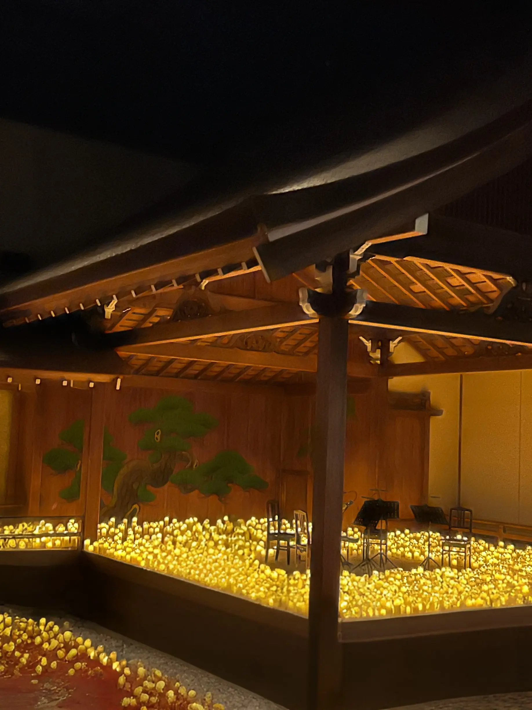 あったかマフラーを纏ってキャンドルコンサートへ🎵✨_1_4