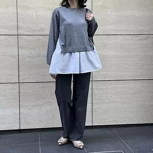 【50代秋コーデ】気温26度の服装。肌寒い季節の気温別コーデ25選_1_5