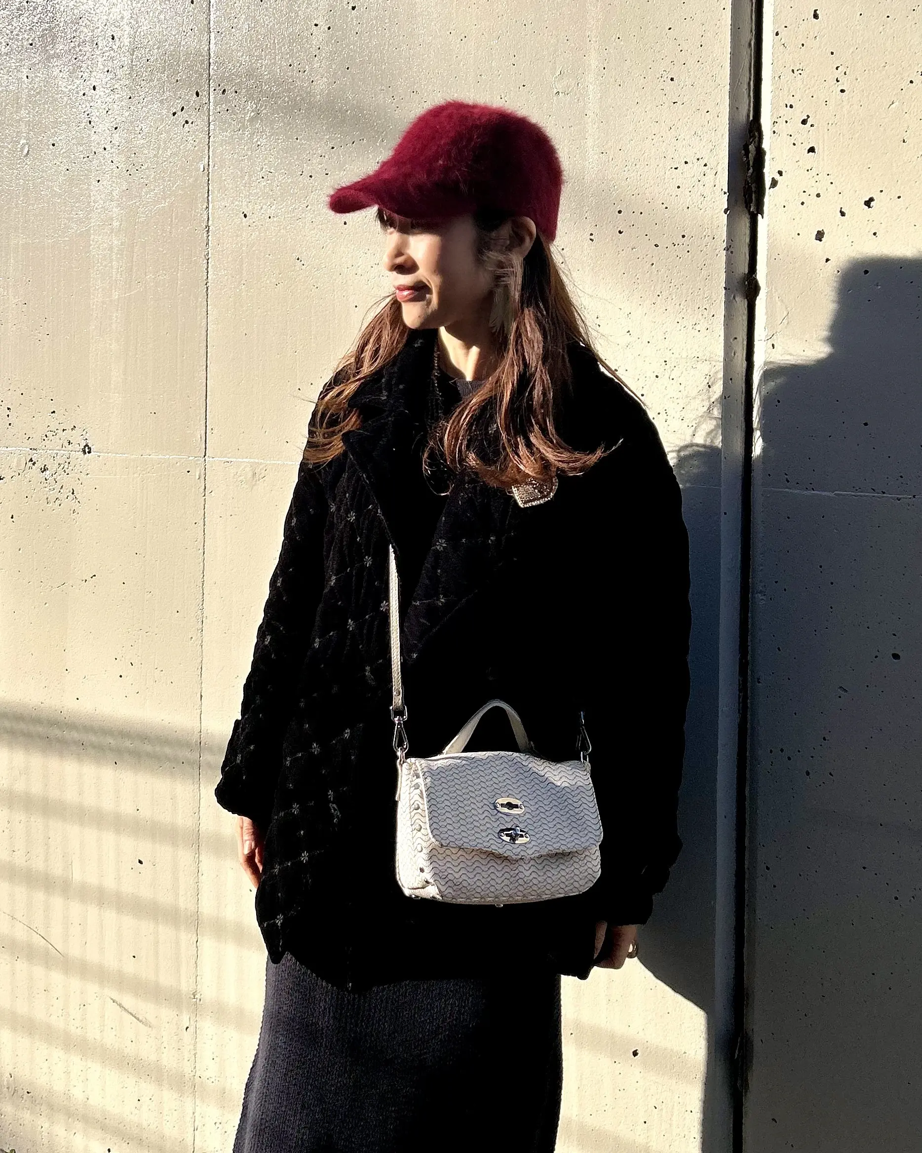 雪の降る帰省に重宝したGUの黒ブーツ_1_5